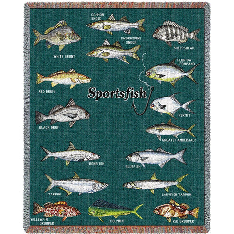 Sportsfish Of Florida Blanket