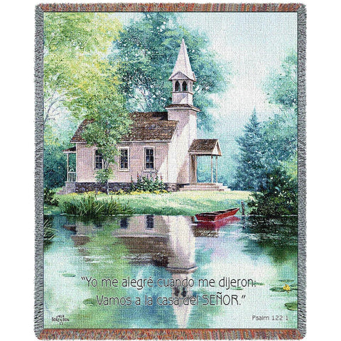Lakeside Scripture Spanish Blanket