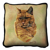 Red Tabby Pillow Cover