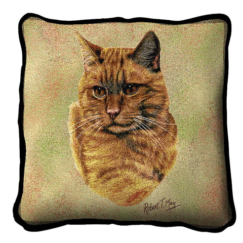 Red Tabby Pillow Cover