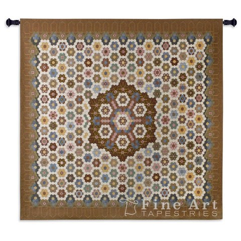 Honeycomb Quilt Wall Tapestry