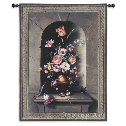 Flowers Of Antiquity I Wall Tapestry