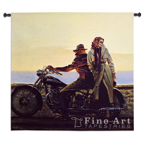 Coastal Ride Medium Wall Tapestry