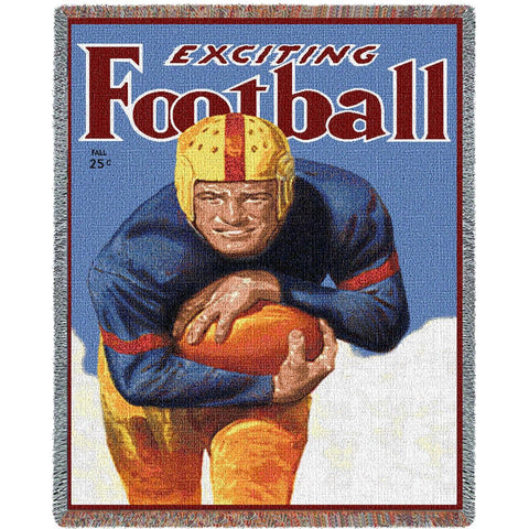 Vintage Football Blanket