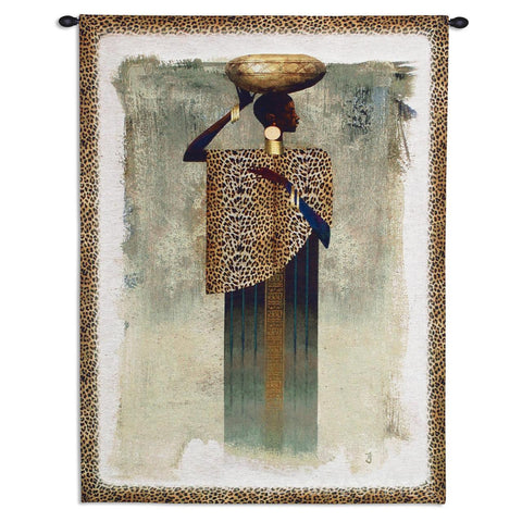 Worldly Woman Wall Tapestry