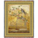 Oiseav Cage Cerise II Blanket