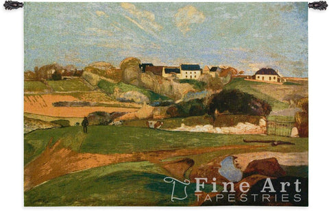 Landscape at Le Pouldu 1890 Wall Tapestry