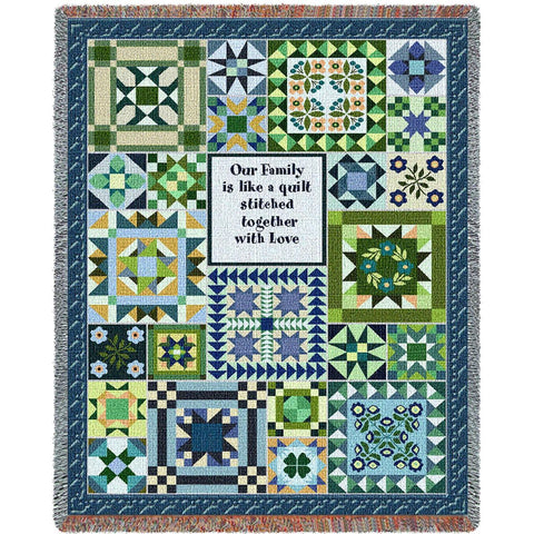 Cool Family Quilt Blanket