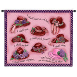 Red Hat Wall Tapestry With Rod