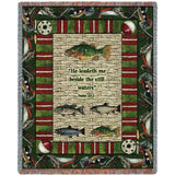 Memorial Gone Fishing Blanket