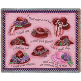 Red Hat Tapestry Blanket