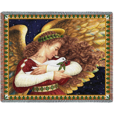 Angel and Dove Blanket