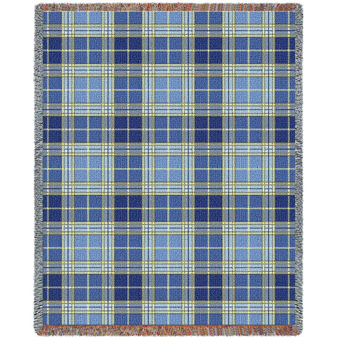 Blue Bell Plaid Blanket