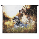 English Setter Wall Tapestry with Rod