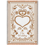 Our Wedding Parchment Blanket