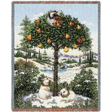 Partridge In A Pear Tree Blanket