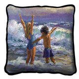 Surf Dancers Pillow