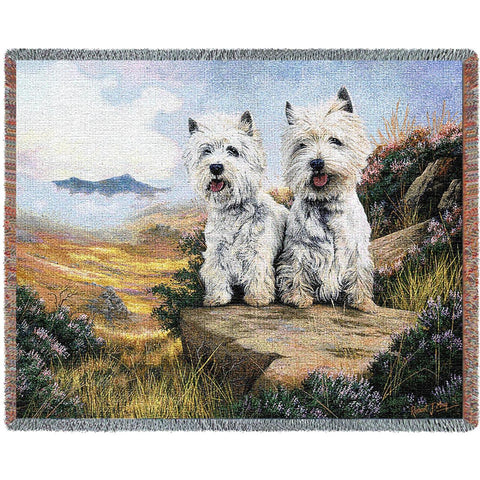 West Highland White Terrier 2 Blanket