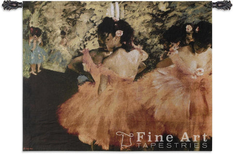Dancers In Pink Wall Tapestry
