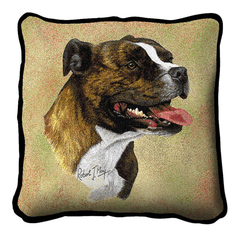 Staffordshire Bull Terrier Pillow Cover