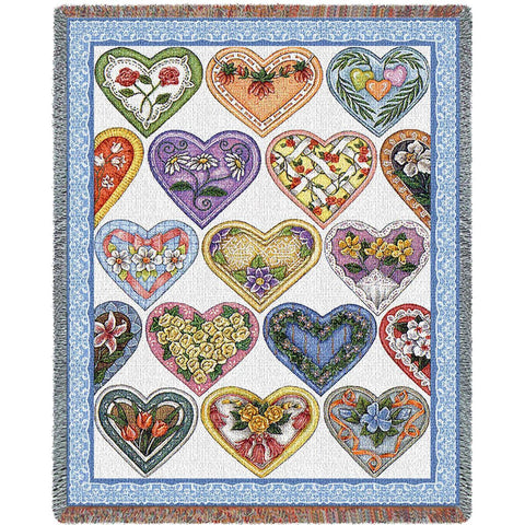 Hearts To You-Wod 10 Blanket