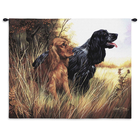 Cocker Spaniel Wall Tapestry with Rod