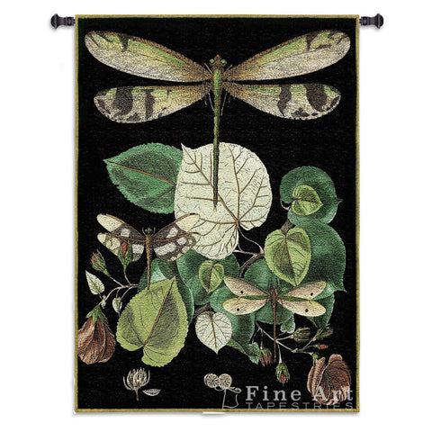 Whimsical Dragonfly II Wall Tapestry