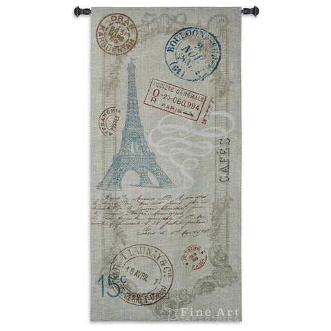 Paris Metro Wall Tapestry