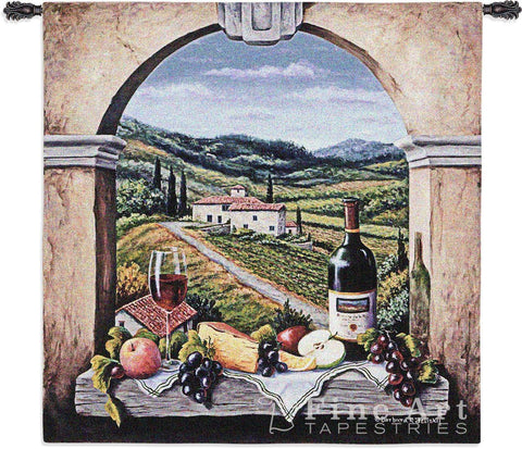 Vineyard Road Wall Tapestry