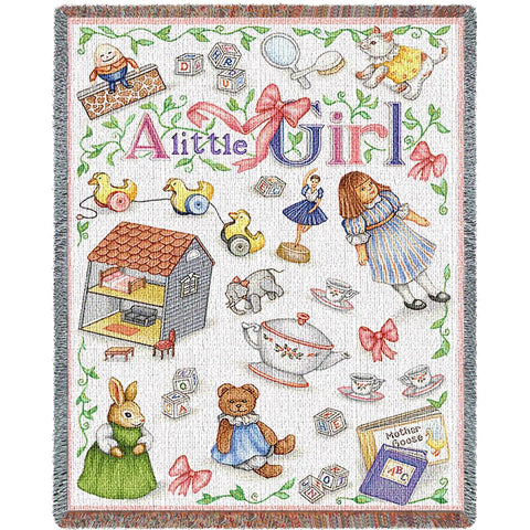 Little Girl Mini Blanket