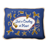 Cowboy At Heart Pillow