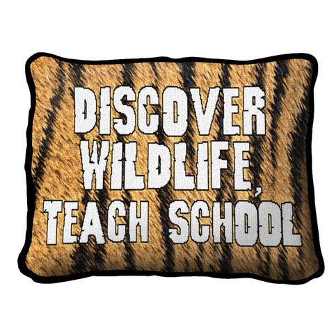 Discover Wildlife Pillow