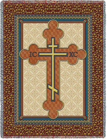 Orthodox Cross Blanket