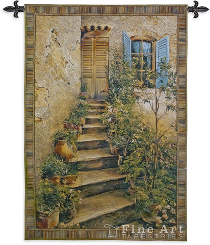 Tuscan Villa II Medium Wall Tapestry