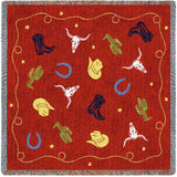 Cowboy Days Small Blanket