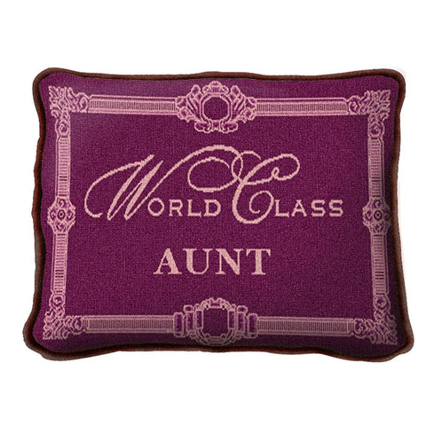World Class Aunt Pillow