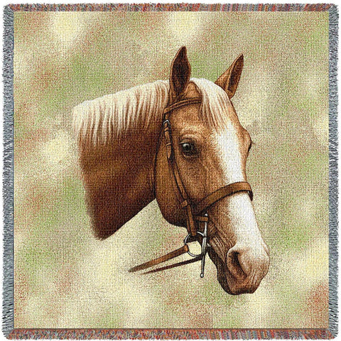 Palomino Horse Small Blanket
