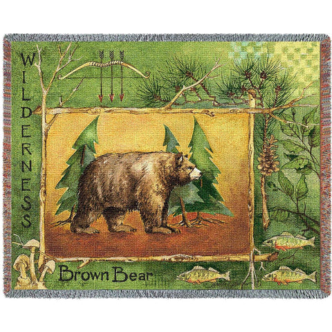 Brown Bear Blanket