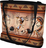 Kokopelli Pot Dance Tote Bag
