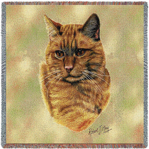 Red Tabby Small Blanket