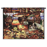 Max In Adirondacks Wall Tapestry With Rod