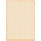 Maze Natural Blanket