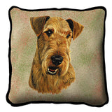 Airedale Terrier Pillow Cover