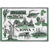 Monogram Medallion H Wall Tapestry