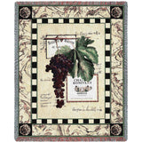 Grapes and Labels IV Blanket