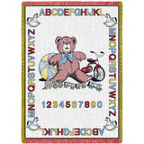 Abc Bear Mini Blanket
