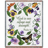 Butterflies Psalm Blanket