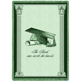 Graduate No Year Hunter Blanket