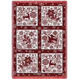 Copper Scroll Wall Tapestry