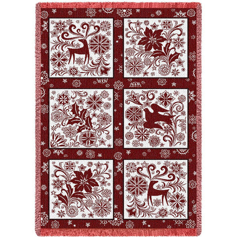 Copper Scroll Wall Tapestry